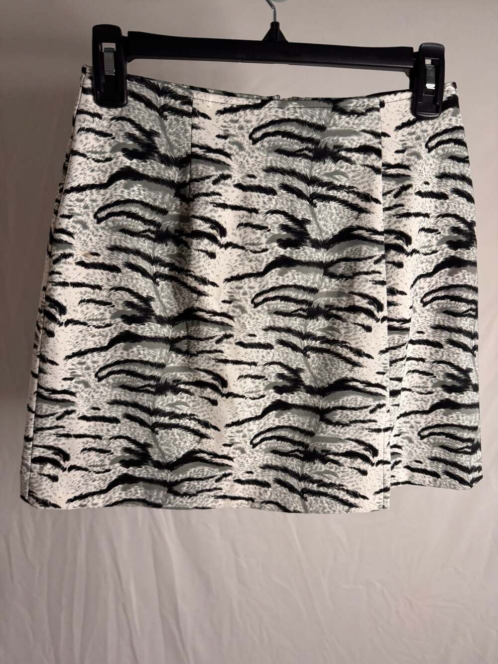 Vintage La Belle Animal Print Mini Skirt Size 5